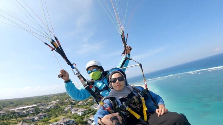 Bali: Nusa Dua Tandem Paragliding With Gopro