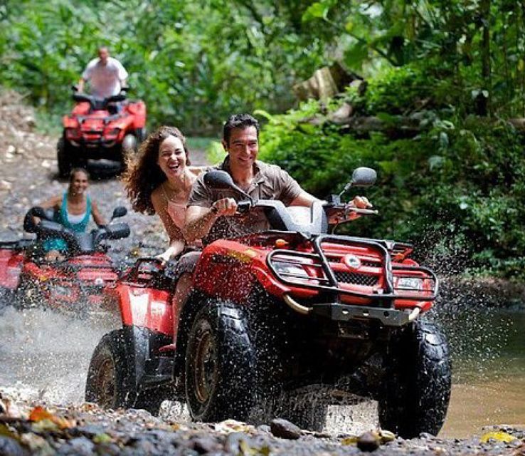 Bali: Ubud ATV and Blue Lagoon Snorkeling Tour With Lunch