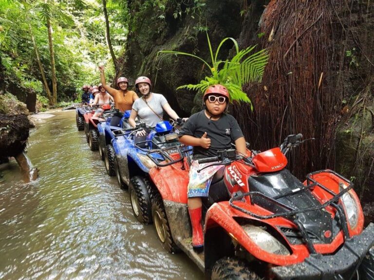 Bali; Ubud Jungle, River, Waterfall & Tunnel Quad Bike Tours