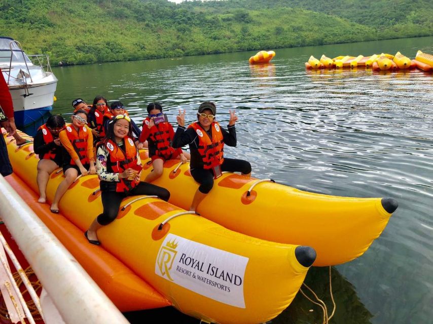 1 banana boat ride clear kayak experience in coron palawan Banana Boat Ride & Clear Kayak Experience in Coron Palawan