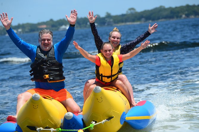 1 banana boat ride in the gulf of Banana Boat Ride in the Gulf of Mexico