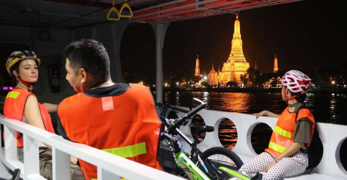 1 bangkok night bike ride and dinner at a local restaurant Bangkok: Night Bike Ride and Dinner at a Local Restaurant