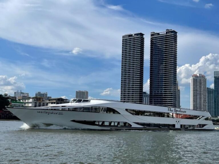 Bangkok: Opulence Luxury Chao Phraya Dinner Cruise