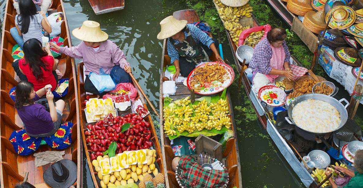1 bangkok railway floating market tour with paddleboat ride Bangkok: Railway & Floating Market Tour With Paddleboat Ride