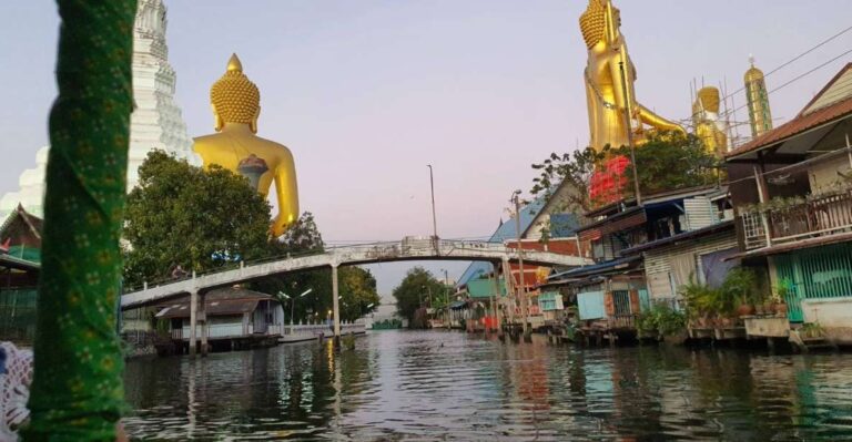 Bangkok Twilight : Hidden Canal, Big Buddha & Temple