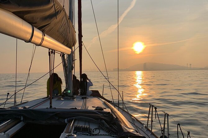 1 barcelona private sunset sailing with drinks Barcelona Private Sunset Sailing With Drinks