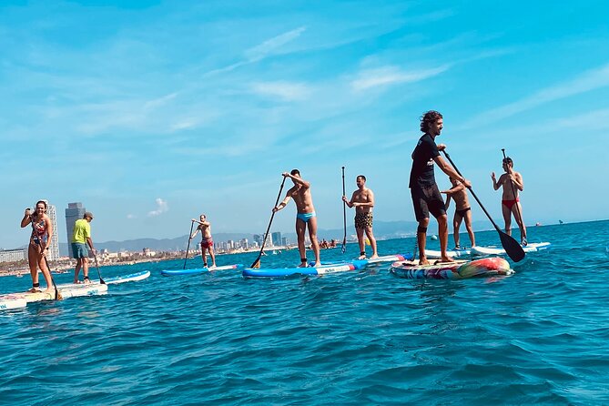 1 barcelona stand up paddle board tour Barcelona: Stand Up Paddle Board Tour