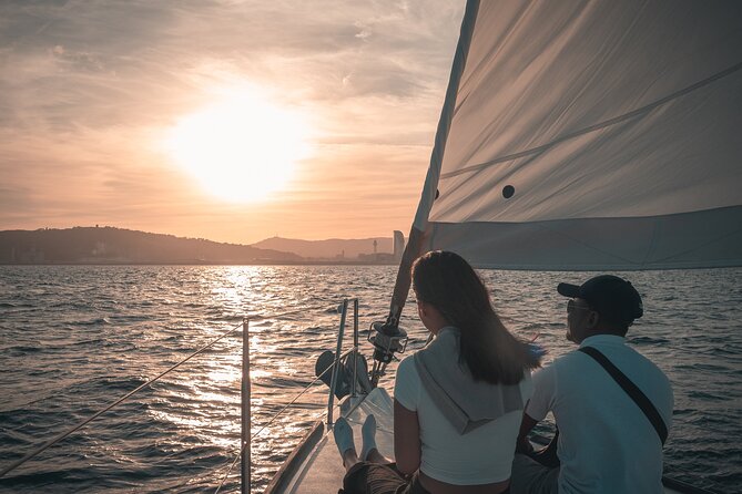 1 barcelona sunset private sailing with light snacks and open bar Barcelona Sunset Private Sailing With Light Snacks and Open Bar