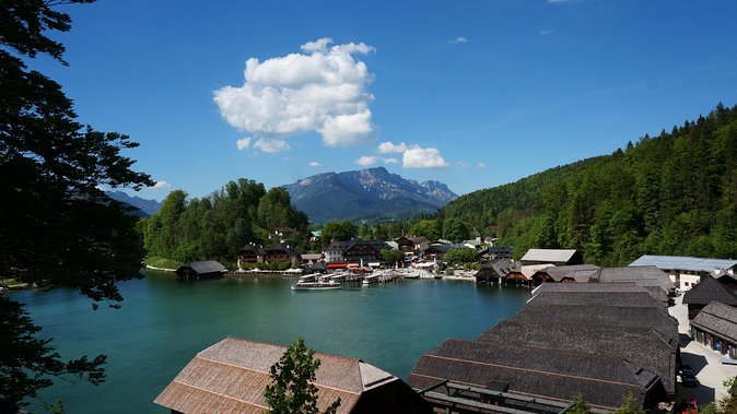Bavarian Mountains Including Berchtesgaden From Salzburg
