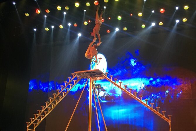 Beijing Evening Acrobat Show In Red Theater With Private Transfer