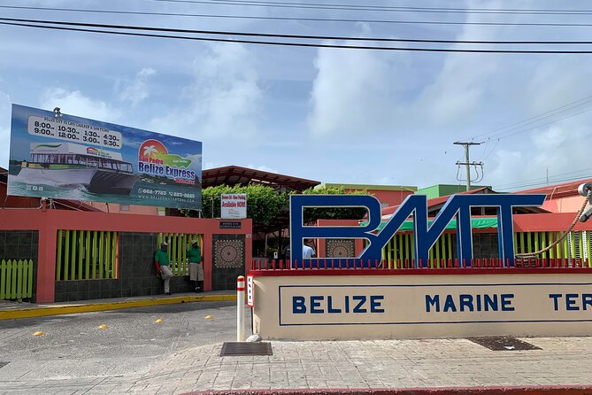 Belize Intl Airport to Belize City Water Taxi or Belize City to BZE Airport