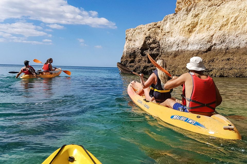 Benagil: Guided Kayaking Tour to the Beach in Benagil Cave