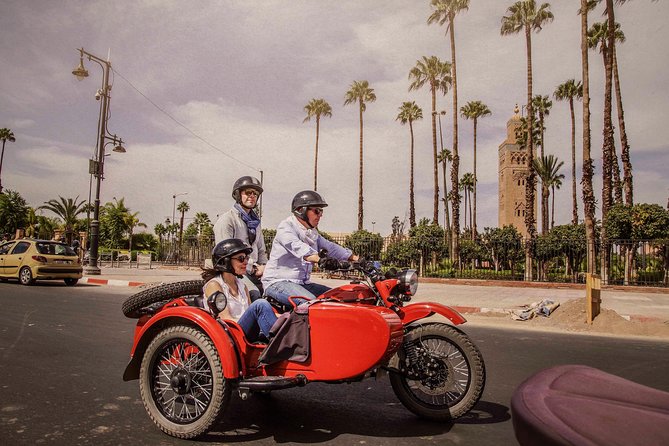 1 best of marrakech private sidecar ride Best of Marrakech / Private Sidecar Ride