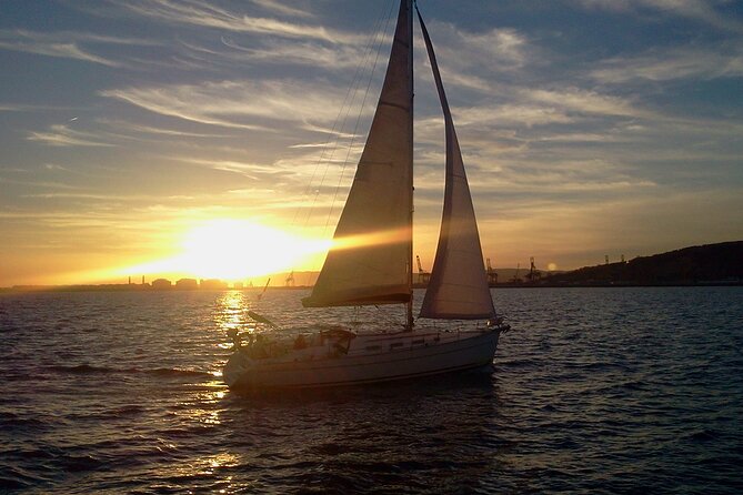 Best Sunset In Barcelona on a Sailing Boat