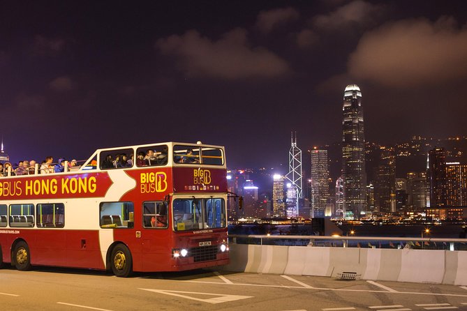 1 big bus hong kong open top night tour Big Bus Hong Kong Open-Top Night Tour