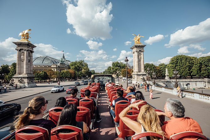 Big Bus Paris Hop-On Hop-Off Tour With Optional River Cruise