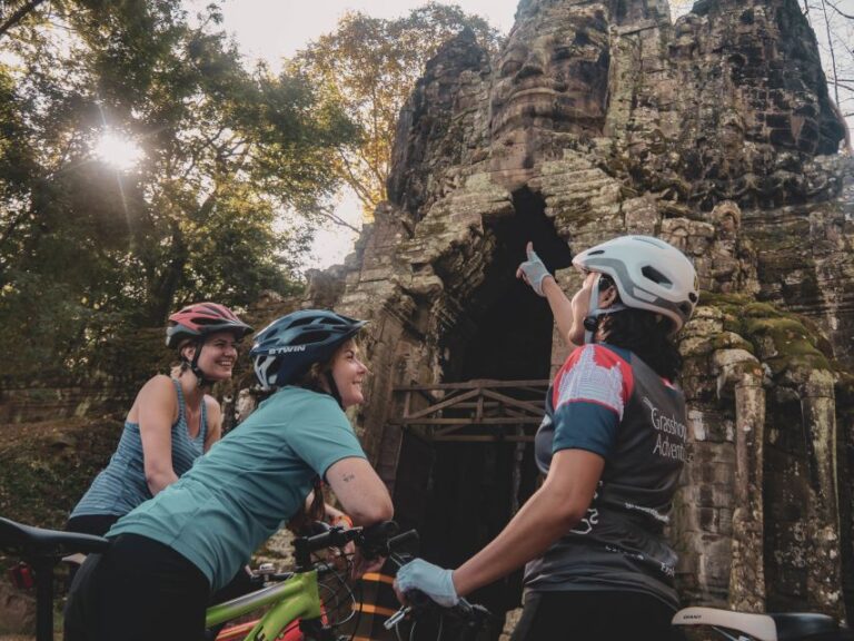 Bike the Angkor Temples Tour, Bayon, Ta Prohm With Lunch