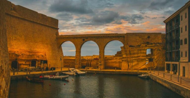 Birgu: Fort St. Angelo E-Ticket With Audio Tour