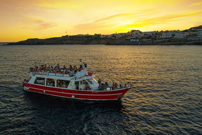 Boat Party at Sunset in the Waters of Salento With Drink