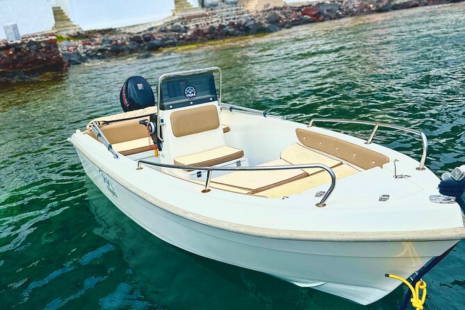 Boat Rental in Santorini