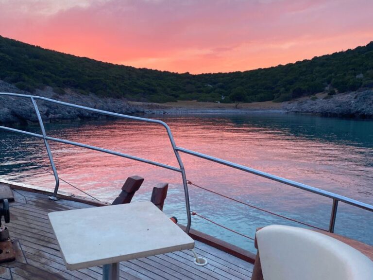 Bodrum Private Sunset Boat Tour