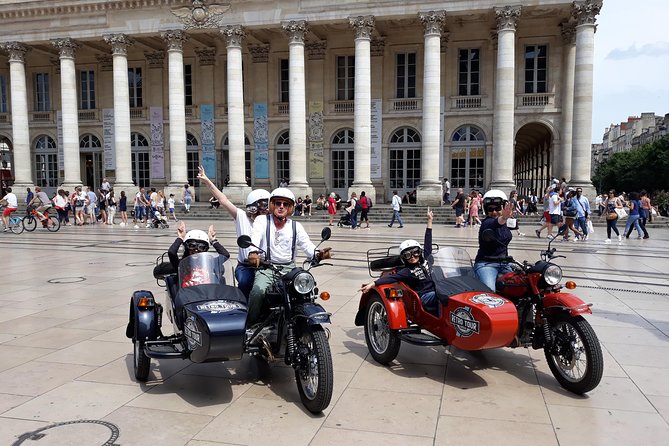 Bordeaux Sightseeing Private Sidecar Guided Tour