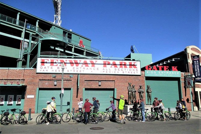 Boston Bike Tour With Guide, Including North End, Copley Sq.