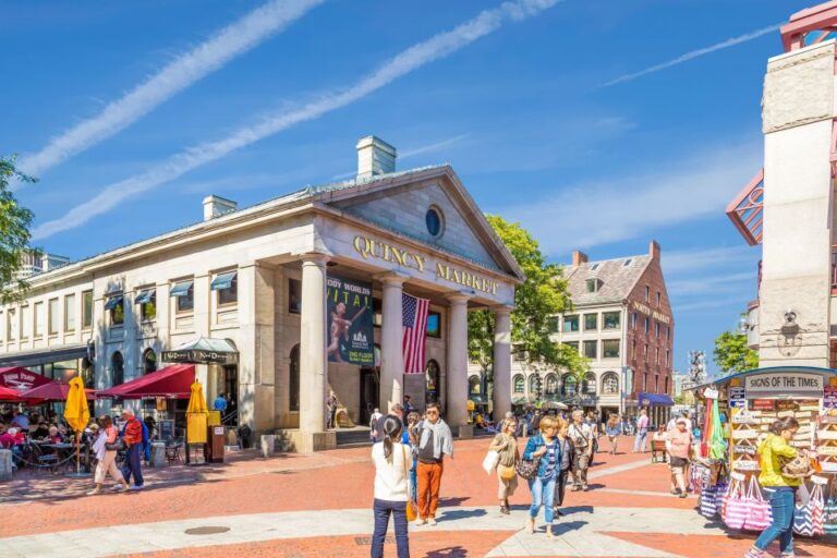 Boston: Group Tour With Boat Cruise