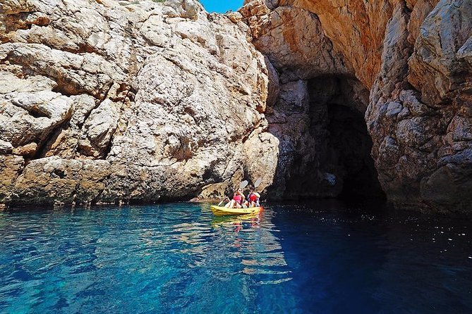 1 breathtaking guided kayak tour from sant elm the bay of cala en tio Breathtaking Guided Kayak Tour From Sant Elm the Bay of Cala En Tió