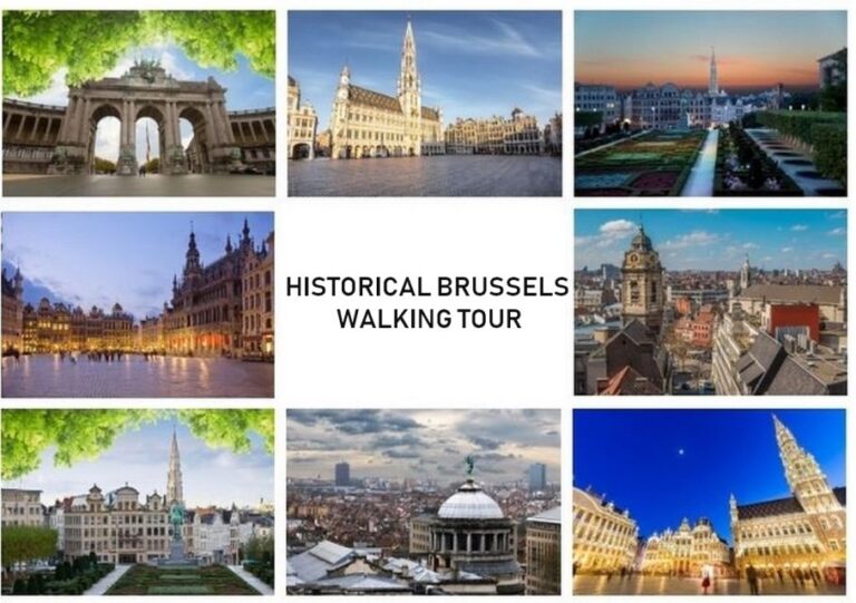 Brussels: Private 4-Hour History Walking Tour