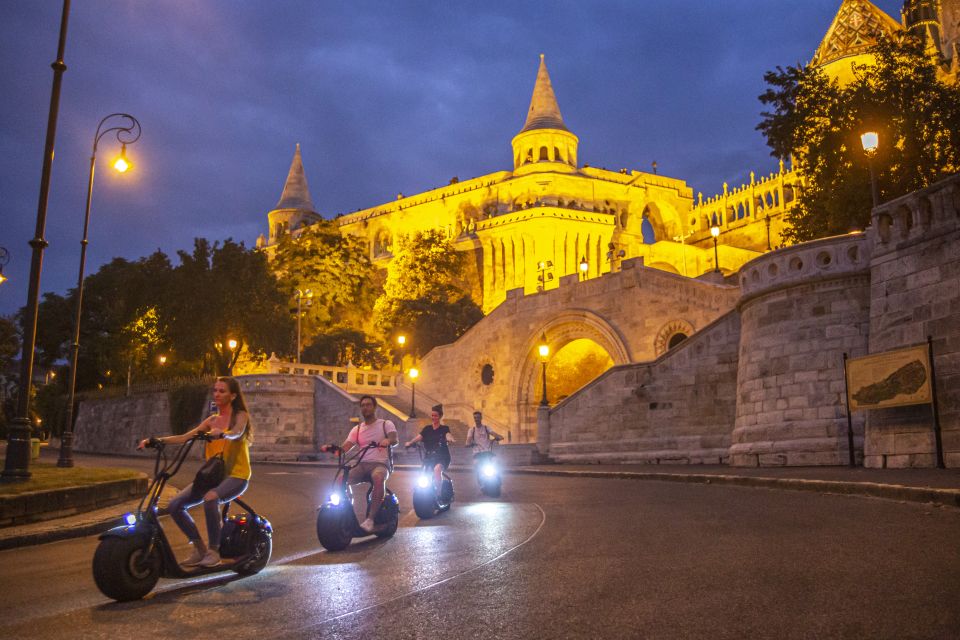 1 budapest buda castle and citadel e scooter sunset tour Budapest: Buda Castle and Citadel E-Scooter Sunset Tour