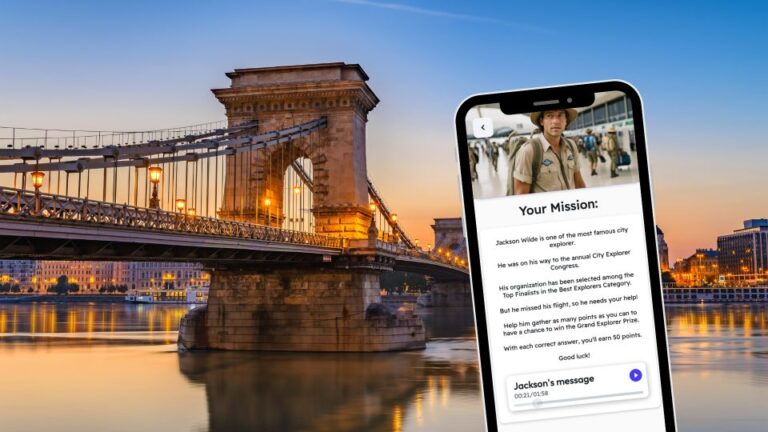 Budapest: City Exploration Game and Tour on Your Phone