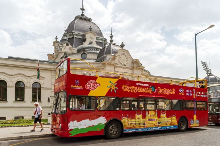 Budapest: City Sightseeing Hop-On Hop-Off Bus Tour & Extras