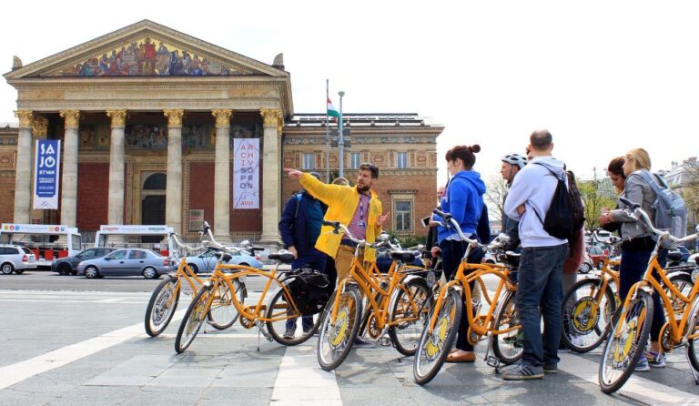 Budapest Winter Bike Tour With Coffee Stop