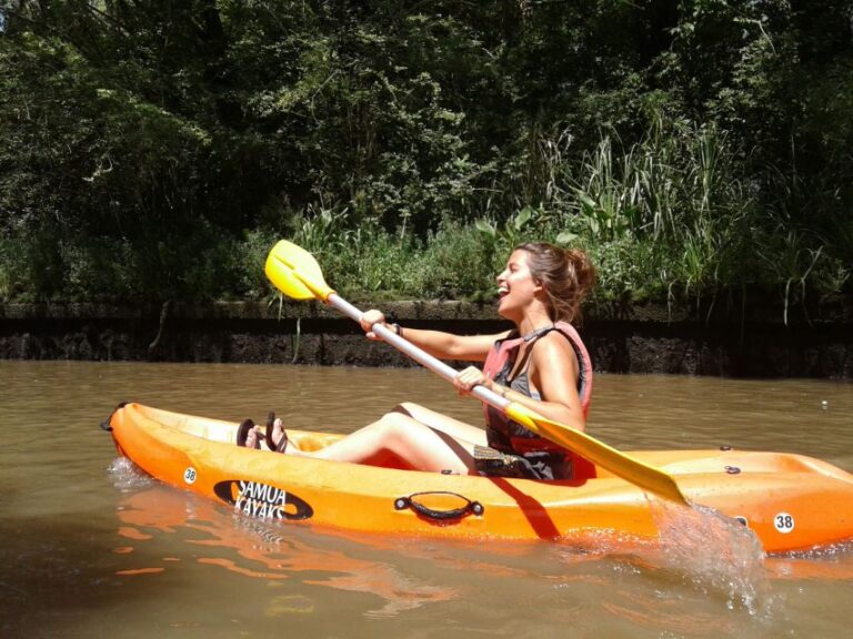 Buenos Aires: Tigre River Bike and Kayak Tour With Lunch
