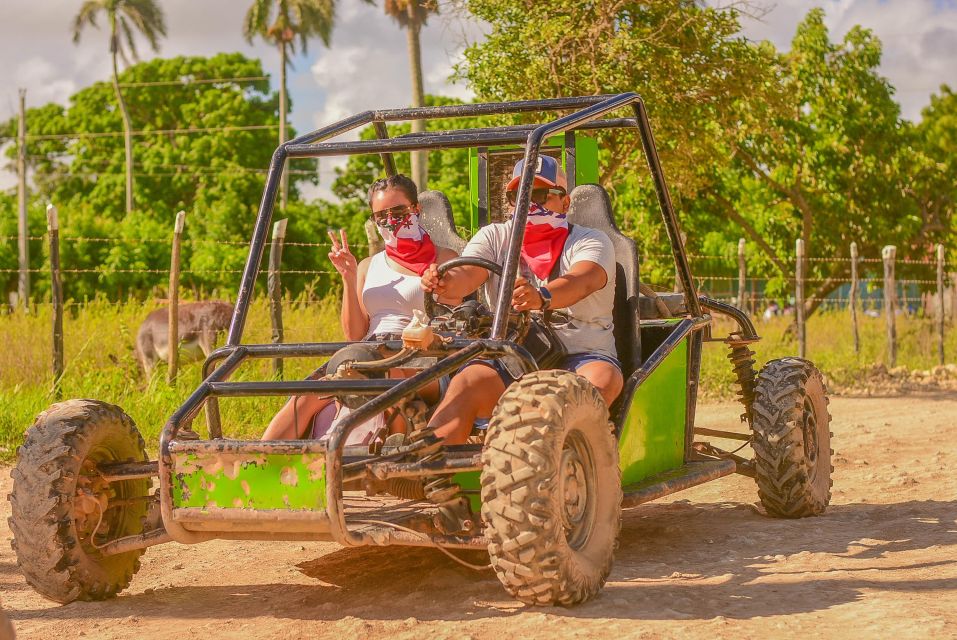 Buggies In Punta Cana Through Fields And Beaches