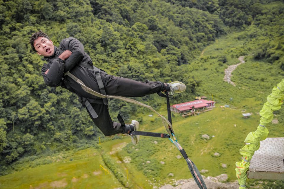 1 bungee jump in pokhara Bungee Jump in Pokhara