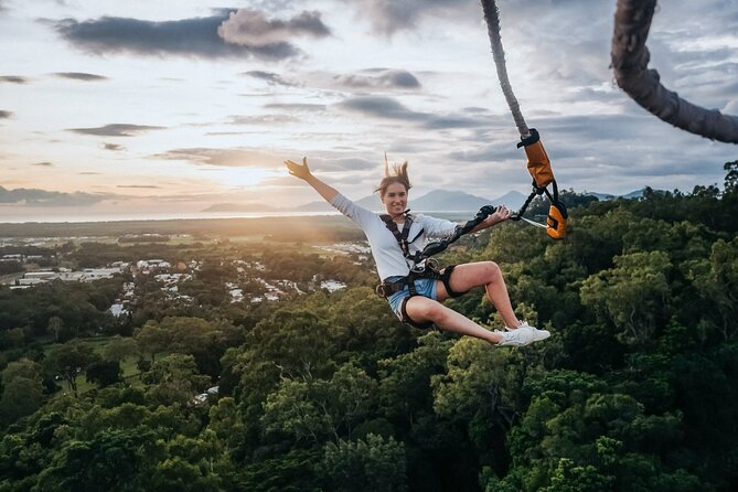 Bungy Jump & Giant Swing Combo in Skypark Cairns Australia