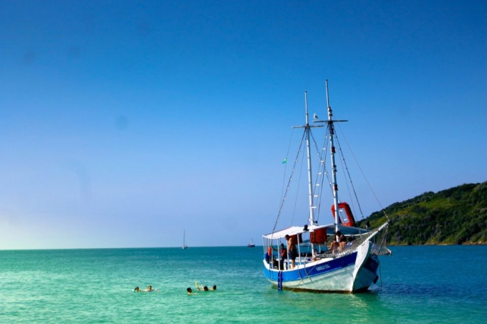 1 buzios schooner cruise with 3 swim stops Búzios: Schooner Cruise With 3 Swim Stops