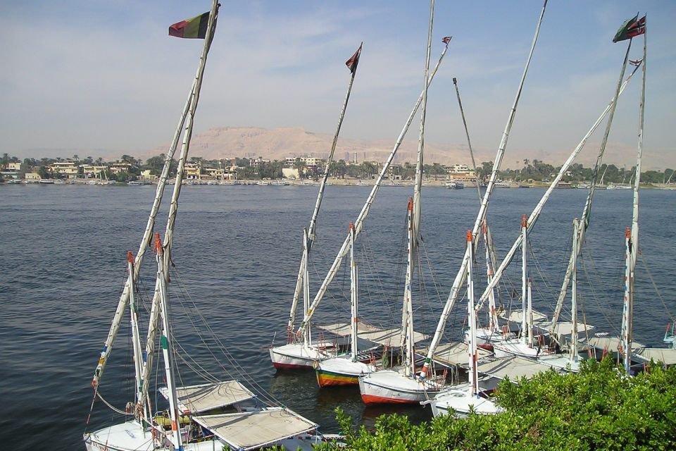 1 cairo 1 or 2 hour felucca ride on the nile with transfers Cairo: 1 or 2-Hour Felucca Ride on the Nile With Transfers