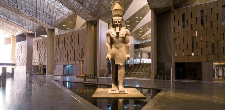 Cairo: Grand Egyptian Museum Entry Tickets With Hotel Pickup