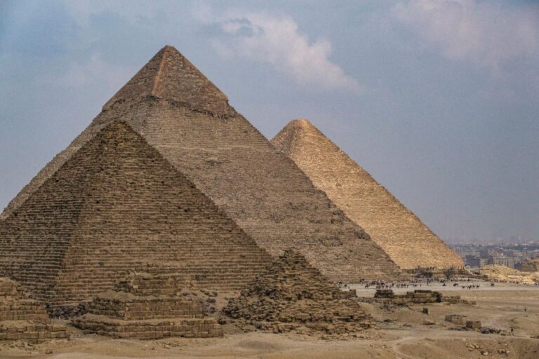 Cairo: Great Pyramids Of Giza From Alexandria Port