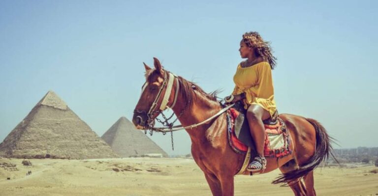 Cairo: Private Arabian Horse Ride at the Giza Pyramids