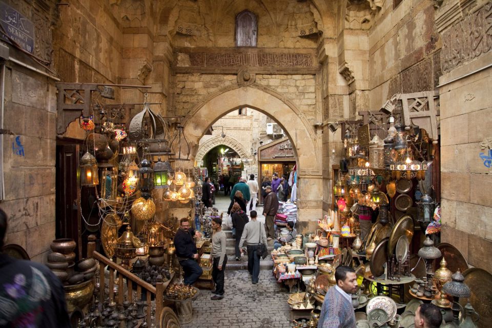 1 cairo pyramids museum bazaar private tour entry lunch Cairo: Pyramids, Museum & Bazaar Private Tour, Entry & Lunch