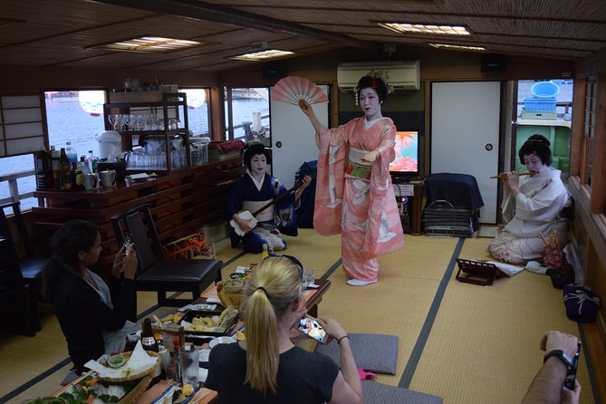 1 call fukagawa geisha to join you on a yakatabune boat trip Call Fukagawa Geisha to Join You on a Yakatabune Boat Trip