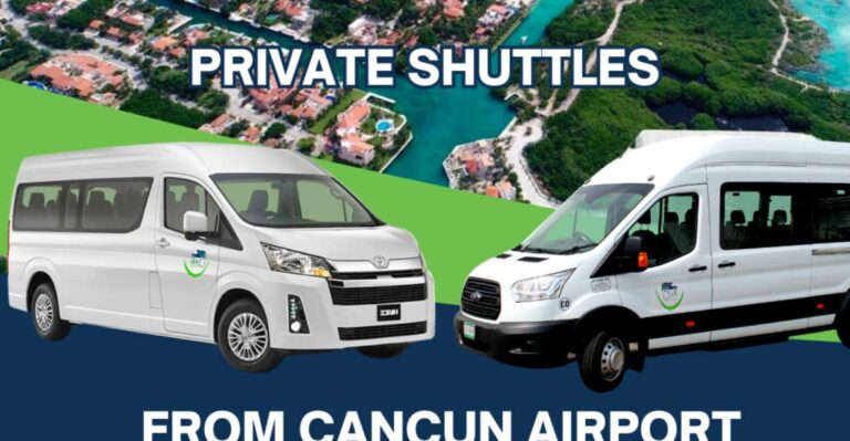 Cancún Round-Trip or One-Way Transfer to Puerto Aventuras