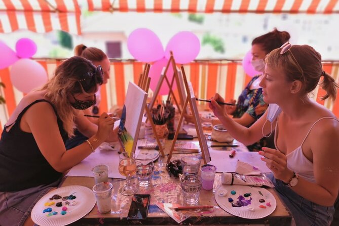 Cannes Private Painting Lesson With Professional Artist