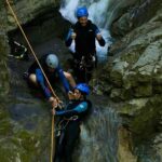 1 canyoning in annecy la boite aux lettres in angon Canyoning in Annecy - La Boîte Aux Lettres in Angon