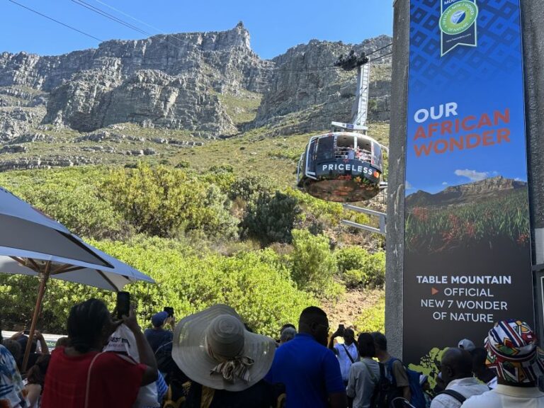 Cape Town Half-Day City Shared Tour & Table Mountain Ticket