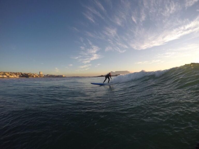 Cape Town: Learn to Surf With the View of Table Mountain
